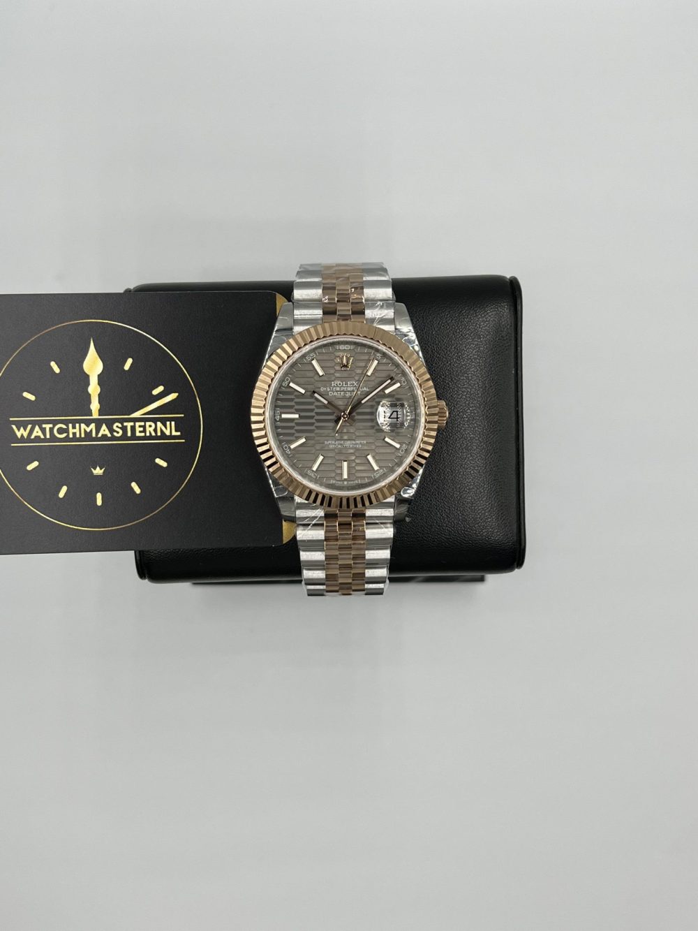 Datejust Rose gold rhodium motif