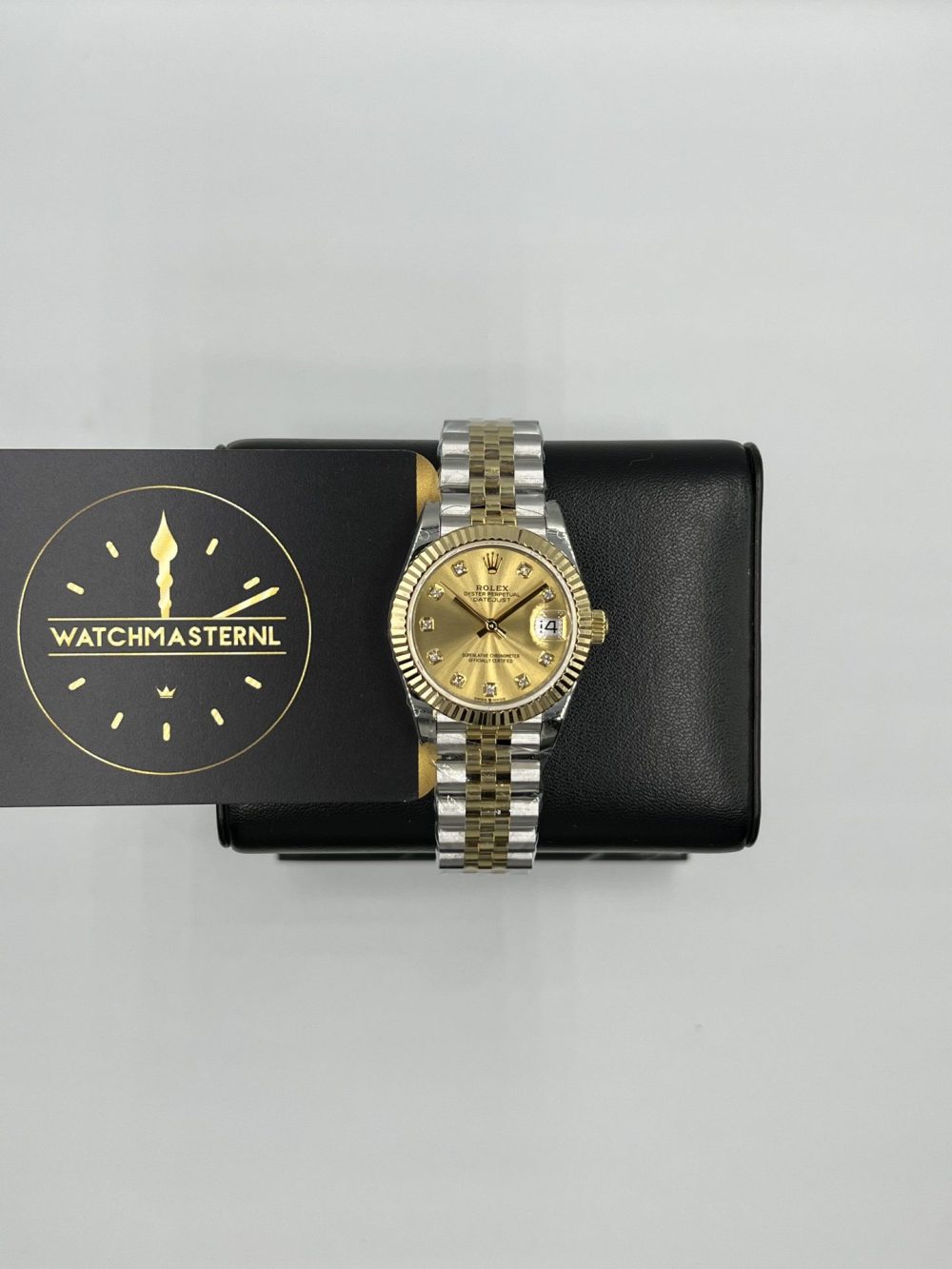 Datejust lady Champagne diamonds