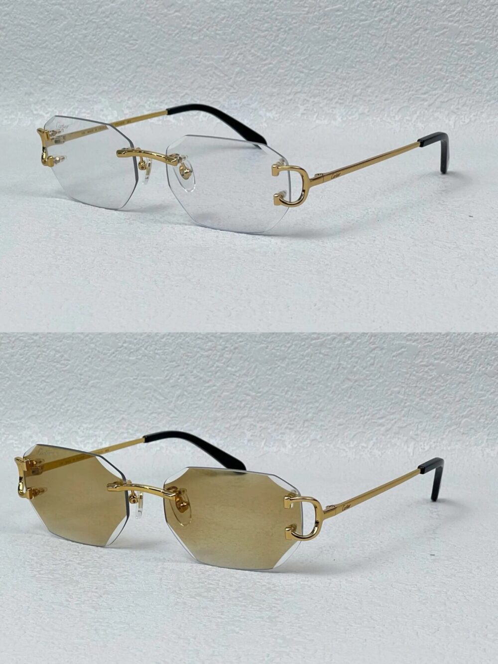 Cartier Zonnebril Goud CT0104